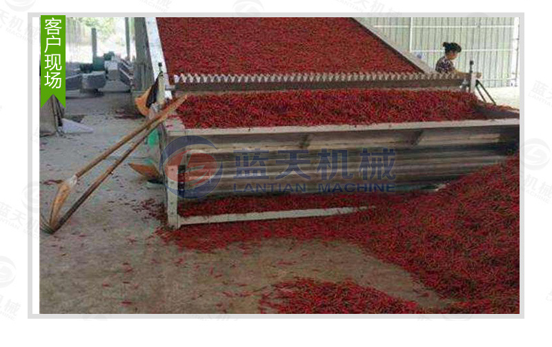 大型辣椒烘干機私人訂制