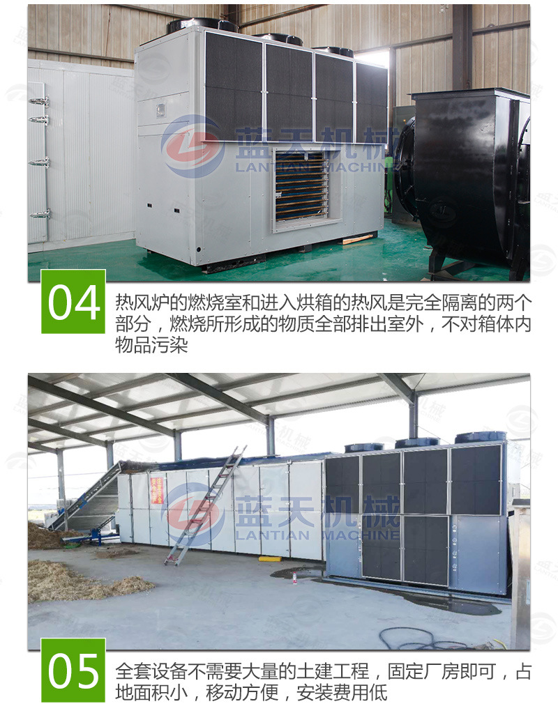 蘿卜烘干機(jī)特點(diǎn)