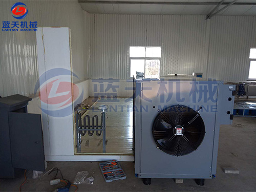 山西果蔬烘干機安裝現(xiàn)場