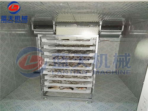 江蘇魚干烘干機(jī)用戶現(xiàn)場